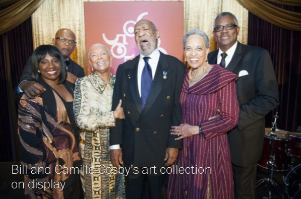 The Smithsonian’s National Museum of African Art is showcasing selected pieces. Nov. 7, 2014 From left, Latanya Jackson, Samuel L. Jackson, Camille Cosby, Bill Cosby, Johnnetta Betsch Cole and James Staton are photographed at the 50th anniversary gala of the Smithsonian’s National Museum of African Art in Washington. Kevin Wolf/AP Images For Smithsonian’s National Museum of African Art 