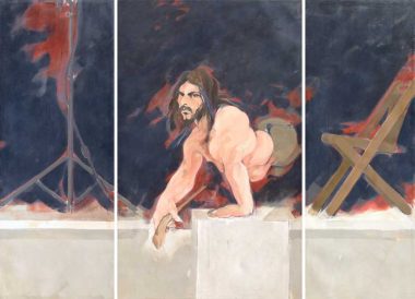 B. J. Robinson (Triptych), 2016 | Oil on canvas | 76 x 103 inches