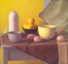 Still Life with Lemons and Yellow Bowl