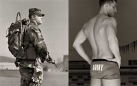 Michael Vahle, Swimmer, USMA - Diptych