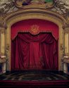 Curtain, Royal Swedish Opera, Stockholm, Sweden