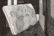 Stained Mattress on Porch